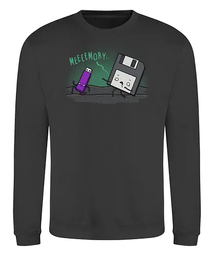 Memory - it, Floppy Disk, Diskette, Usb Stick, Flash speicher - Sweatshirt
