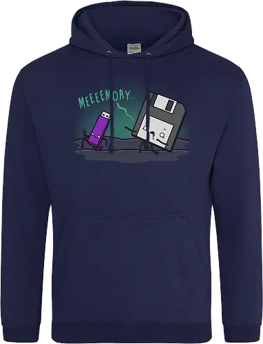 Memory - it, Floppy Disk, Diskette, Usb Stick, Flash speicher - Standard Hoodie