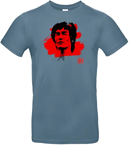 Bruce - lee, bäm, kung fu, sumi-e - Standard T-Shirt