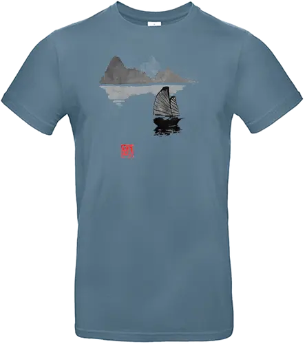 baie d'along - japan, sumi-e, boot, kunst, art - Standard T-Shirt