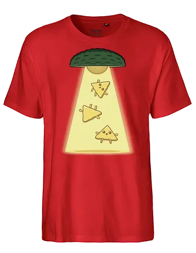 Ufocado! - avocado, ufo, fun, food - Fairtrade T-Shirt