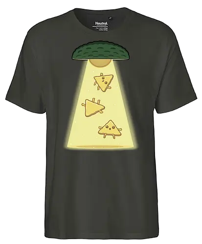 Ufocado! - avocado, ufo, fun, food - Fairtrade T-Shirt