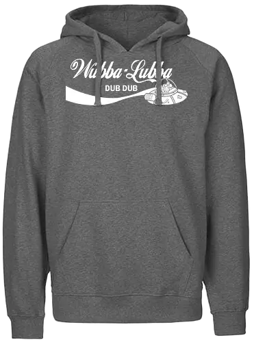 Wubba Lubba Drink! - rick, morty, mashup, softdrink, Soda - Fairtrade Hoodie