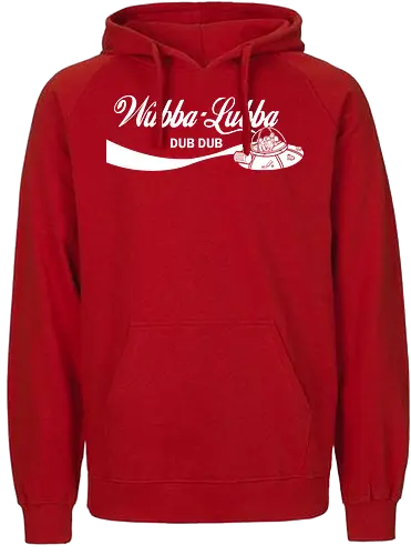 Wubba Lubba Drink! - rick, morty, mashup, softdrink, Soda - Fairtrade Hoodie