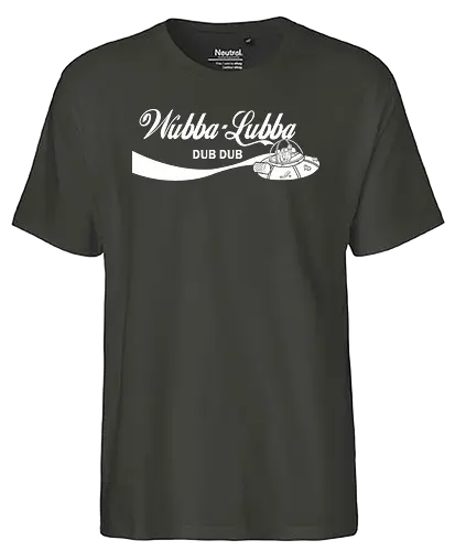 Wubba Lubba Drink! - rick, morty, mashup, softdrink, Soda - Fairtrade T-Shirt