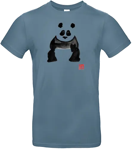 funny panda - panda, comic, funny, sumi-e - Standard T-Shirt