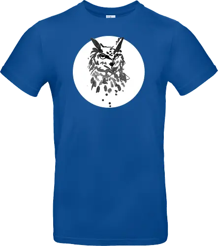 owl on white