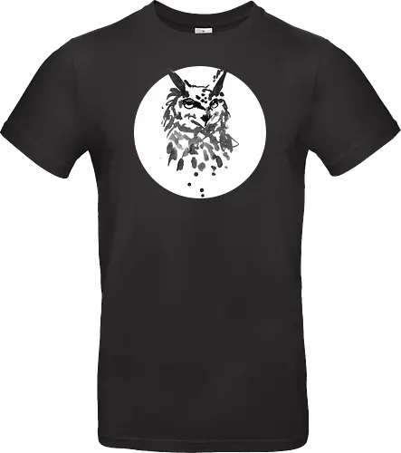 owl on white