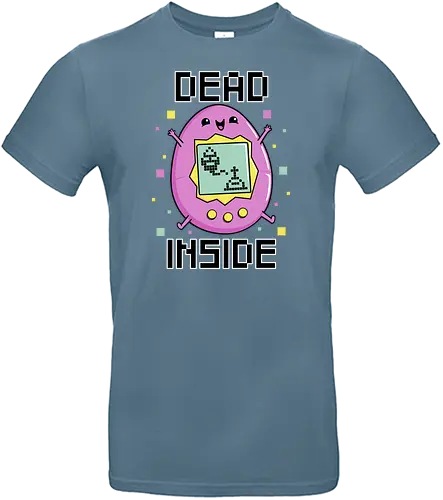Dead Inside! - 90s, fun, toy, tamagotchi, retro, dead - Standard T-Shirt