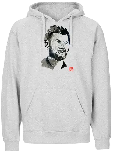the ugly - cowboy, western, movie, the good, the bad, the ugly, sumi-e - Fairtrade Hoodie