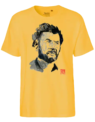 the ugly - cowboy, western, movie, the good, the bad, the ugly, sumi-e - Fairtrade T-Shirt