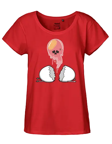 Egghost! - egg, ei, ghost, geist, essen - Fairtrade Girl Shirt