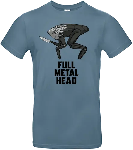 Full Metal Hd! - Black Mirror, metal, hound, science fiction, dystopia - Standard T-Shirt