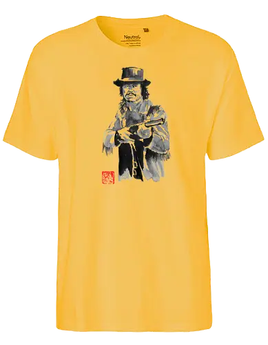charles bronson in red sun - Charles Bronson, Red Sun, movie, classic, western, sumi-e - Fairtrade T-Shirt