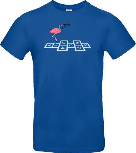 Hopping Flamingo!