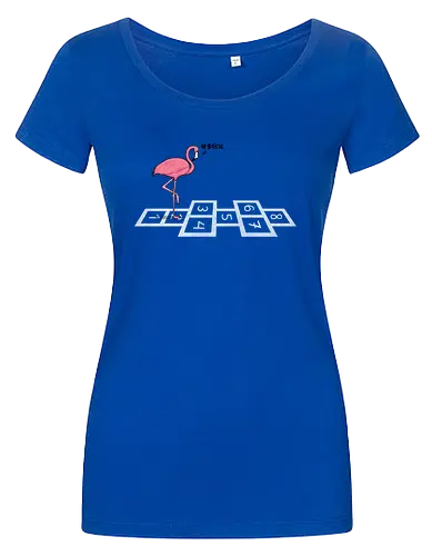 Hopping Flamingo!