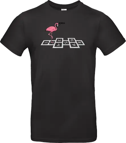 Hopping Flamingo!