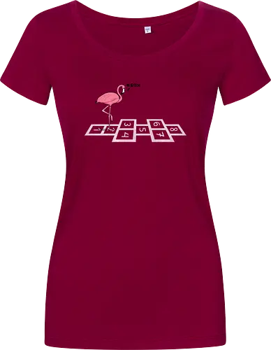 Hopping Flamingo!