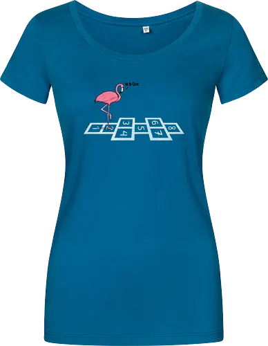 Hopping Flamingo!