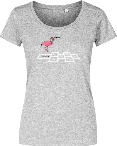 Hopping Flamingo!