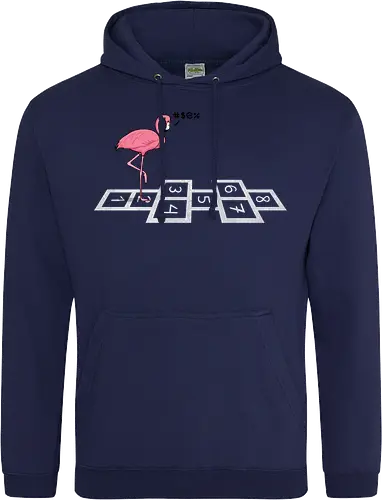 Hopping Flamingo!