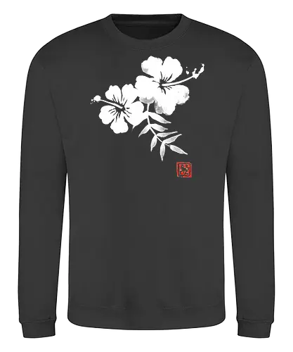 hibiscus - Hibiscus, flower - Sweatshirt