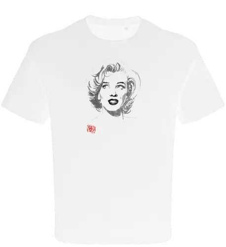 Marilyn looks left
