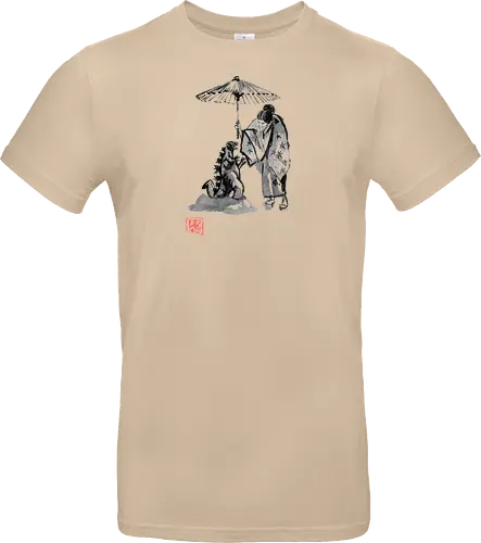 geisha and baby kaiju