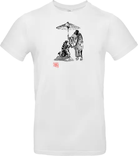 geisha and baby kaiju