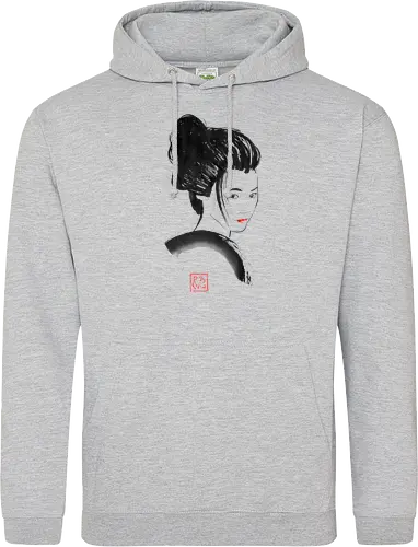 geisha red lips