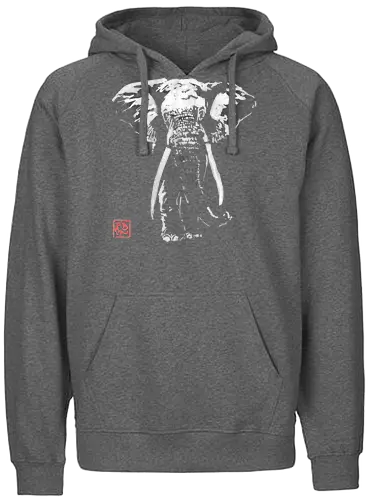 elephant - elefant - Fairtrade Hoodie