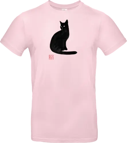 simple black cat