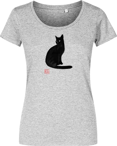 simple black cat