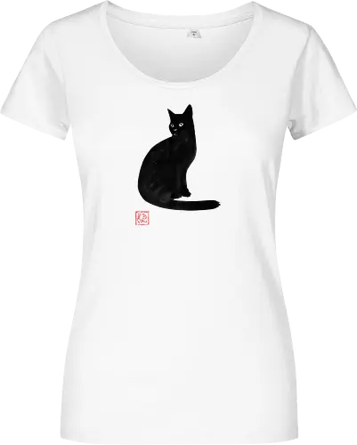 simple black cat