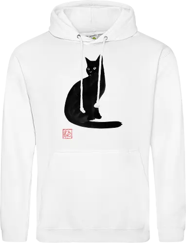 simple black cat