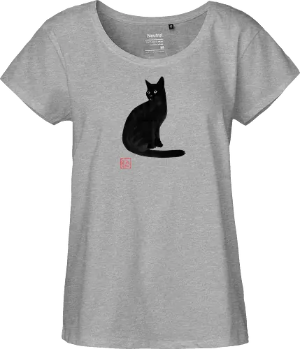 simple black cat