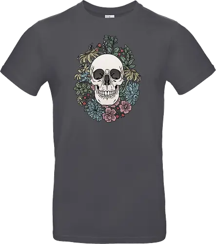 Skull & Flowers