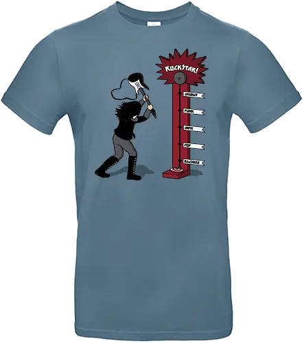 Rockstar! - music, Rockstar Meter, Rockstar - Standard T-Shirt