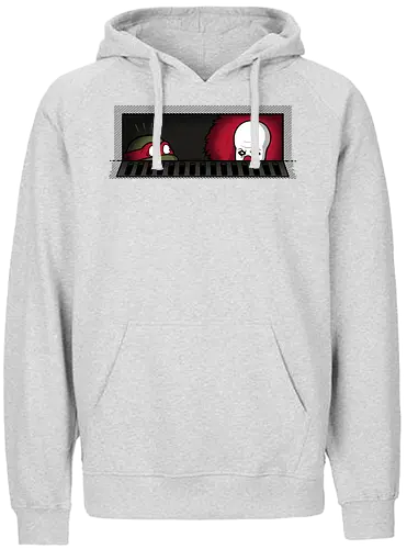 Sewermates! - it, Sewer, turtle, mashup, fun - Fairtrade Hoodie