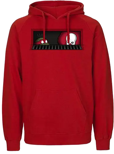 Sewermates! - it, Sewer, turtle, mashup, fun - Fairtrade Hoodie