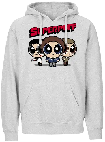Superpuff! - film, movie, mashup, 00s, Superbad - Fairtrade Hoodie