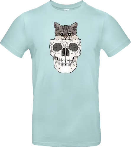 Tabby Kitty & Skull