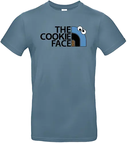 The Cookie Face! - cookie, monster, mashup, face, fun, logo - Standard T-Shirt