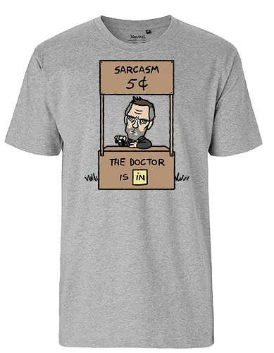 Sarcasm Stand! - tv, house, MD, 00s, series - Fairtrade T-Shirt