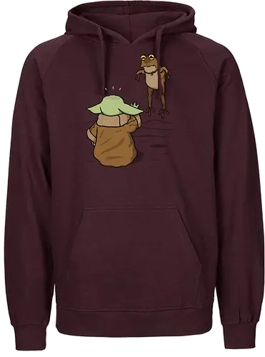 Wrong Toad! - series, mashup, fun, toad, Hypnotoad, scifi - Fairtrade Hoodie