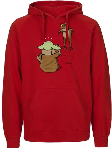 Wrong Toad! - series, mashup, fun, toad, Hypnotoad, scifi - Fairtrade Hoodie