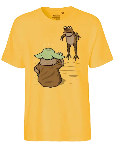 Wrong Toad! - series, mashup, fun, toad, Hypnotoad, scifi - Fairtrade T-Shirt