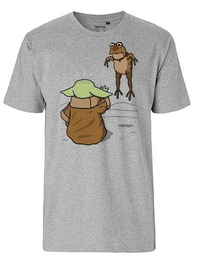 Wrong Toad! - series, mashup, fun, toad, Hypnotoad, scifi - Fairtrade T-Shirt