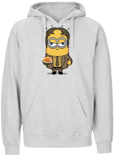 Office Worker! - tv, office, Dwight, Jello, Stapler, mashup - Fairtrade Hoodie