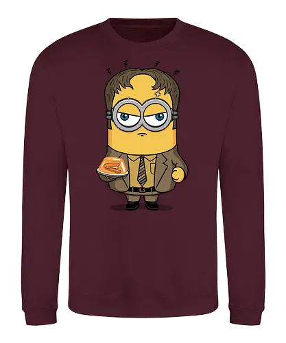 Office Worker! - tv, office, Dwight, Jello, Stapler, mashup - Sweatshirt